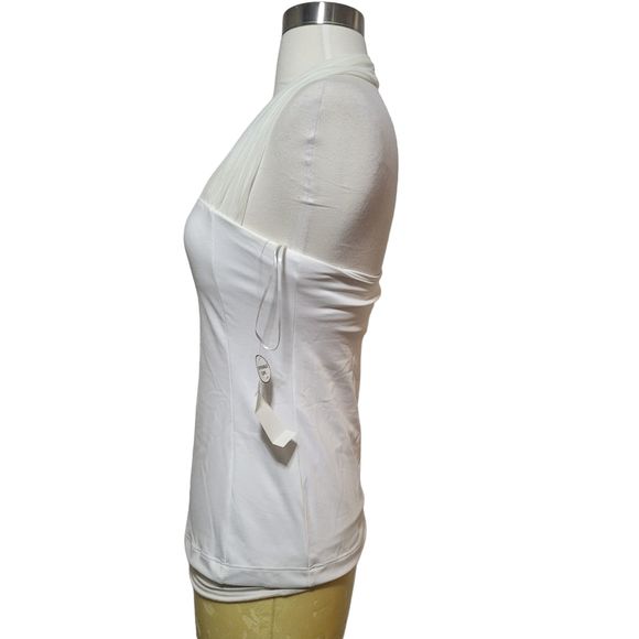 All Sport Couture White New Orleans Saints Football Fan Gear Halter Top Size XS - Picture 5 of 8